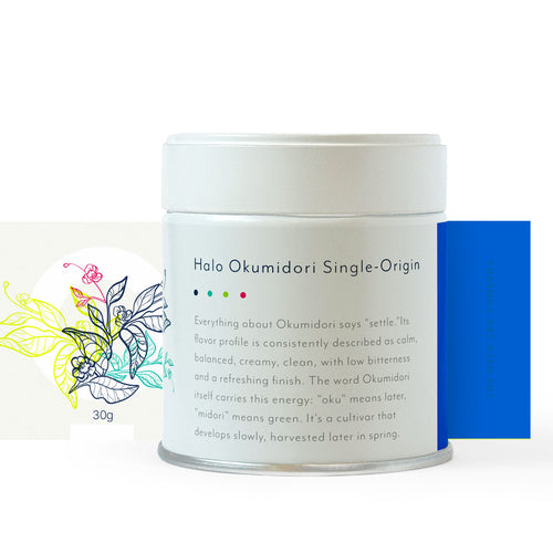 Halo Okumidori Single-Origin Matcha Tea