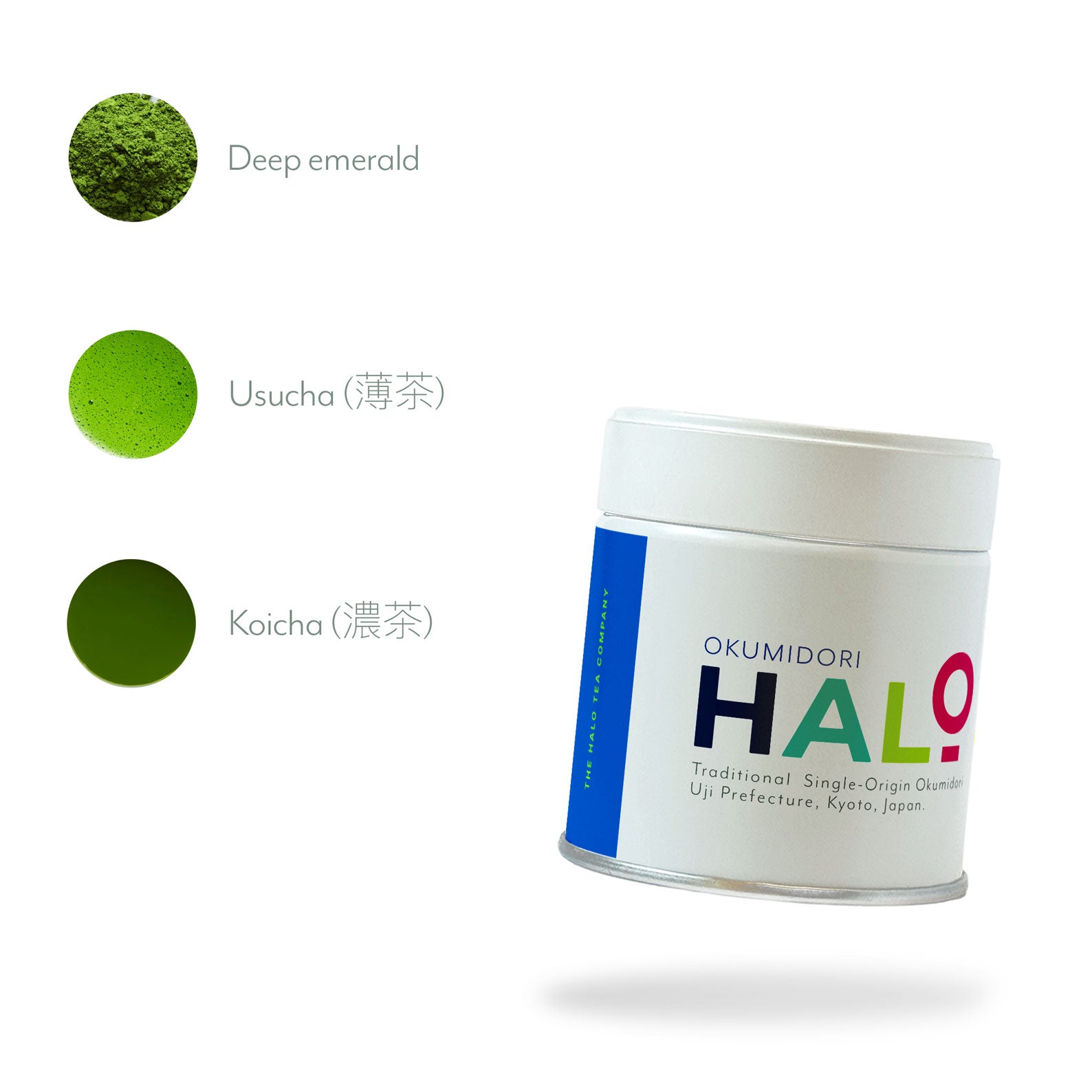 Halo Okumidori Single-Origin Matcha Tea